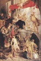 Rubens, Peter Paul - Bethrotal of St Catherine,sketch